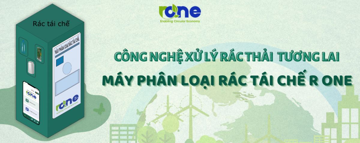 Công nghệ xử lý rác thải tương lai: Máy phân loại rác tái chế R One