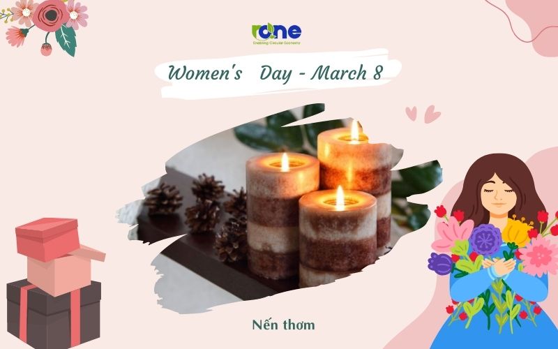 món quà xanh từ nến thơm