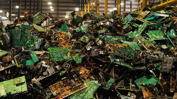 Linh kiện trong vòng đời rác thải điện tử