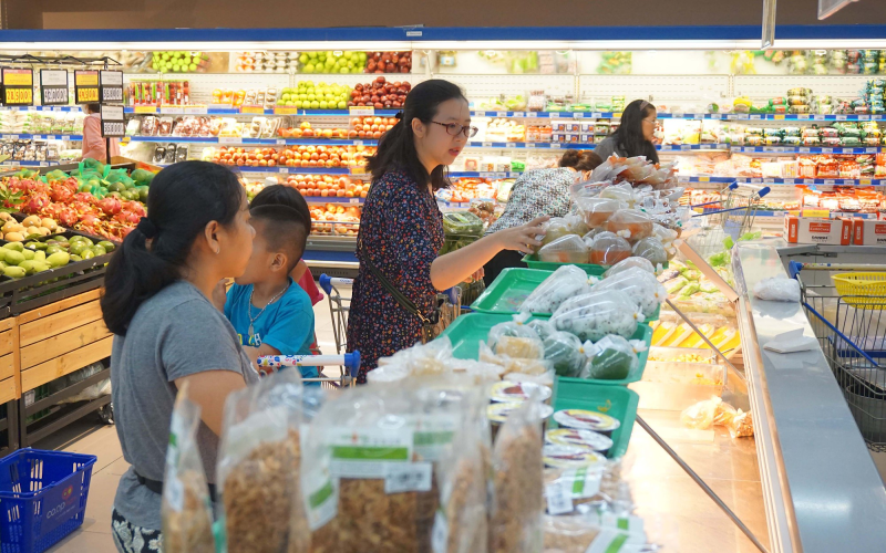 rác thực phẩm có khả năng nhiều tại siêu thị.